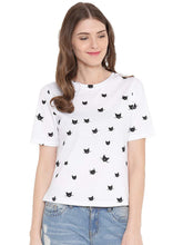 Load image into Gallery viewer, Round Neck Printed T-Shirt