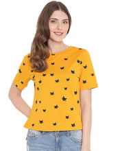 Load image into Gallery viewer, Round Neck Printed T-Shirt