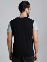 Load image into Gallery viewer, Copy of Men Colourblocked Round Neck T-shirt