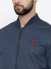 Load image into Gallery viewer, U.S. Polo Assn. Men Navy Solid Bomber Jacket