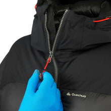 Load image into Gallery viewer, Trek 900 Warm Men's Mountain Trekking Down Jacket - Black